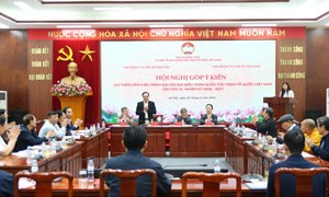 Hội nghị góp ý Dự thảo văn kiện trình Đại hội đại biểu toàn quốc MTTQ Việt Nam lần thứ XI, nhiệm kỳ 2026-2031