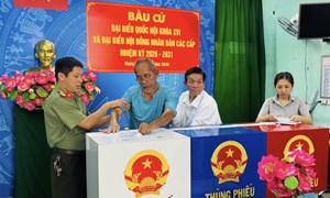 Tỷ lệ cử tri thành phố Hồ Chí Minh đi bầu cử đạt gần 97%