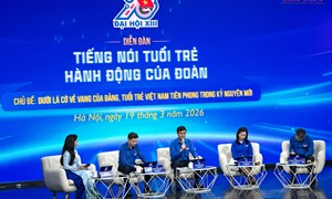 Ban Bí thư Trung ương Đoàn tổ chức diễn đàn “Tiếng nói tuổi trẻ - Hành động của Đoàn”