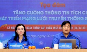 Trung ương Đoàn tổ chức tọa đàm chủ đề 'Tăng cường thông tin tích cực và phát triển mạng lưới truyền thông số của Đoàn'