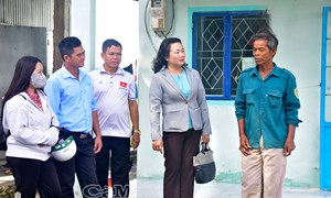 Cà Mau: Ám áp tết Chôl Chnăm Thmây trong những căn nhà Đại đoàn kết 