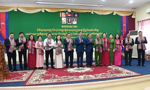 Tây Ninh: Phó Chủ tịch UBND tỉnh chúc Tết Chol Chnam Thmay tại tỉnh Kampong Cham