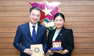 Trung ương Đoàn TNCS Hồ Chí Minh tiếp Đoàn đại biểu Hội đồng Giao lưu chính trị Úc