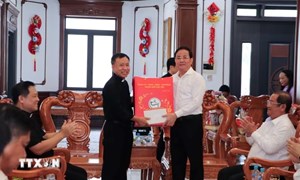 Cần Thơ: Lãnh đạo thành phố thăm, chúc mừng Lễ Phục sinh năm 2026 tại Giáo xứ Chánh Tòa