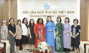 Trung ương Hội LHPN Việt Nam làm việc với UN Women tại Việt Nam