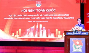 Trung ương Đoàn TNCS Hồ Chí Minh tổ chức Hội nghị trực tuyến toàn quốc quán triệt Nghị quyết Đại hội XIV của Đảng