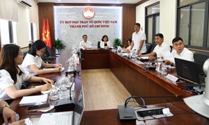 Thành phố Hồ Chí Minh: Ủy ban MTTQ Việt Nam thành phố tập huấn công tác tổ chức tiếp xúc cử tri của đại biểu Quốc hội và đại biểu HĐND các cấp 