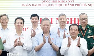 Tổng Bí thư, Chủ tịch nước Tô Lâm tiếp xúc cử tri thành phố Hà Nội