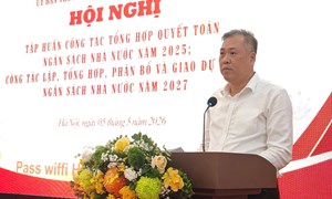Ban Thường trực Ủy ban Trung ương MTTQ Việt Nam tổ chức Hội nghị tập huấn công tác tổng hợp quyết toán ngân sách nhà nước năm 2025
