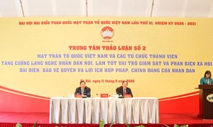 MTTQ Việt Nam các cấp tăng cường lắng nghe nhân dân nói, làm tốt vai trò giám sát và phản biện xã hội