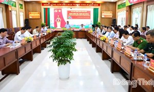 Đồng Tháp: Đoàn Kiểm tra, giám sát số 23 của Bộ Chính trị, Ban Bí thư làm việc với Đảng ủy phường Cao Lãnh