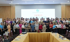 Trung ương Hội LHPN Việt Nam tập huấn kiến thức, kỹ năng thực hiện Nghị quyết 59 cho cán bộ Hội khu vực phía Nam