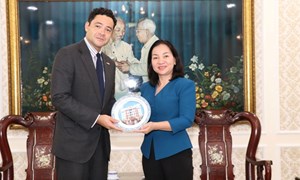 Thành phố Hồ Chí Minh: Tiếp xã giao ngài Tổng lãnh sự Pháp tại thành phố Hồ Chí Minh đến thăm và làm việc