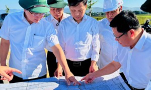 Đà Nẵng: Chủ tịch Ủy ban MTTQ Việt Nam thành phố giám sát công tác đầu tư hạ tầng các khu tái định cư tại xã Hòa Vang
