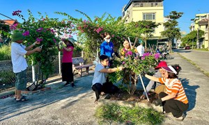 Lan tỏa phong trào “xanh - sạch - đẹp” tới mọi khu dân cư