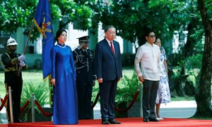 Lễ đón Tổng Bí thư, Chủ tịch nước Tô Lâm thăm cấp Nhà nước Philippines