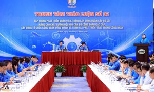 Xây dựng tổ chức công đoàn vững mạnh và tham gia phát triển Đảng trong công nhân