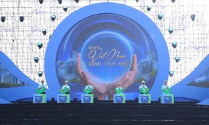 Lễ phát động Quốc gia phong trào toàn dân chung tay bảo vệ môi trường, vì một Việt Nam xanh - sạch - đẹp