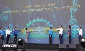 Phó Chủ tịch nước dự Lễ phát động phong trào thi đua "Lao động giỏi, năng suất cao, thu nhập tốt"