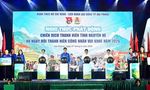 Hải Phòng: Ra quân chiến dịch thanh niên tình nguyện hè 2026