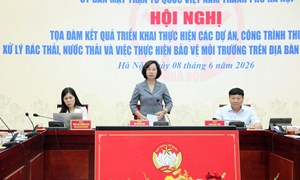 Hà Nội: Ủy ban MTTQ Việt Nam thành phố tổ chức hội nghị tọa đàm triển khai thực hiện bảo vệ môi trường trên địa bàn