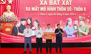 Lào Cai: Thôn 4, xã Bát Xát ra mắt mô hình “Thôn số” đầu tiên của tỉnh
