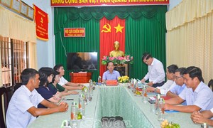 Cà Mau: Chủ tịch Ủy ban MTTQ Việt Nam tỉnh làm việc với Hội Cựu chiến binh tỉnh 