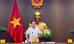 Phó Thủ tướng Lê Tiến Châu chủ trì họp rà soát 03 dự án luật