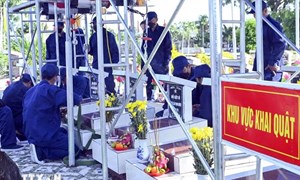Cà Mau: Số hóa toàn bộ hồ sơ, sơ đồ khu vực, thông tin quy tập hài cốt liệt sỹ