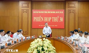 Tổng Bí thư, Chủ tịch nước Tô Lâm: Tập trung xử lý dứt điểm các vụ án, vụ việc nghiêm trọng, phức tạp