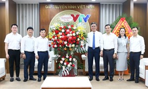 Phó Chủ tịch Ủy ban Trung ương MTTQ Việt Nam Trần Thắng thăm, chúc mừng các cơ quan báo chí