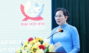 Trung ương Hội LHPN Việt Nam thông báo nhanh kết quả Đại hội đại biểu Phụ nữ toàn quốc XIV