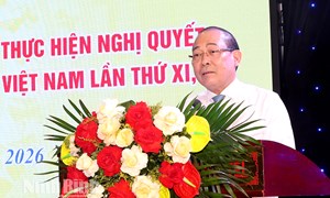 Cụm thi đua các tỉnh Trung du và Đồng bằng Sông Hồng triển khai Nghị quyết Đại hội MTTQ Việt Nam lần thứ XI, nhiệm kỳ 2026-2031