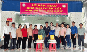 Đồng Tháp: Triển khai xây dựng 235 nhà Đại đoàn kết cho hộ nghèo trong đợt 1 năm 2026