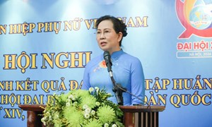 Thành phố Hồ Chí Minh: Hội LHPN Việt Nam tổ chức Hội nghị Thông báo nhanh kết quả Đại hội Phụ nữ toàn quốc lần thứ XIV