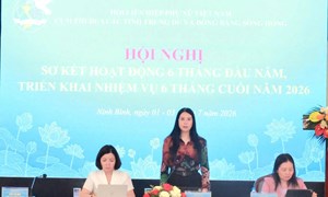 Trung ương Hội LHPN Việt Nam sơ kết hoạt động Cụm thi đua các tỉnh Trung du và Đồng bằng sông Hồng 6 tháng đầu năm 