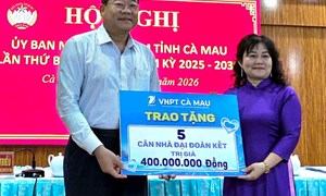 Cà Mau: Ủy ban MTTQ Việt Nam tỉnh tổ chức hội nghị lần thứ ba khóa I, nhiệm kỳ 2025 - 2030