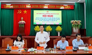 Phó Chủ tịch Cao Xuân Thạo kiểm tra công tác cứu trợ sau thiên tai tại tỉnh Đắk Lắk