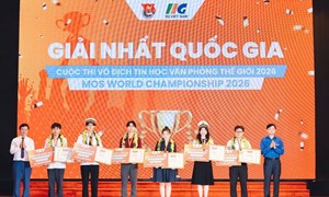 Lễ tổng kết và trao giải quốc gia Cuộc thi Vô địch tin học văn phòng thế giới 2026