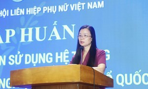 Trung ương Hội LHPN Việt Nam tập huấn sử dụng Hệ thống thông tin điều hành tác nghiệp Mặt trận Tổ quốc Việt Nam 