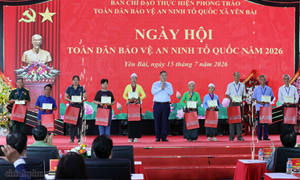 Phó Thủ tướng Thường trực Phạm Gia Túc dự Ngày hội Toàn dân bảo vệ an ninh Tổ quốc năm 2026 tại xã Yên Bài (TP. Hà Nội)