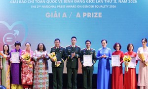 Lễ trao Giải Báo chí toàn quốc về Bình đẳng giới lần thứ II, năm 2026