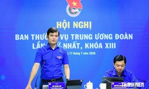 Hội nghị Ban Thường vụ Trung ương Đoàn lần thứ nhất khóa XIII