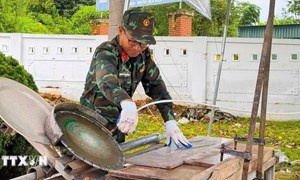 Sáng kiến máy mòi đá hỗ trợ đắc lực vào hành trình 500 Ngày đêm