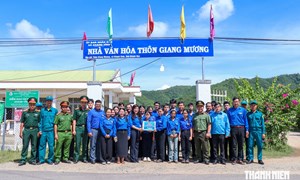 Trung ương Đoàn TNCS Hồ Chí Minh thăm các đội hình thanh niên tình nguyện hè 2026 tại Khánh Hòa