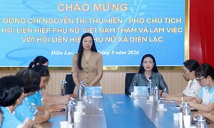 Trung ương Hội LHPN Việt Nam lắng nghe tâm tư, nguyện vọng của cán bộ Hội ở cơ sở