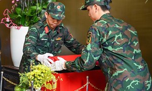 Phát hiện và quy tập 245 bộ hài cốt liệt sĩ tại Công viên Lê Thị Riêng