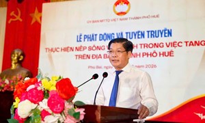 Thành phố Huế phát động thực hiện nếp sống văn minh trong việc tổ chức lễ tang
