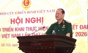 Sửa đổi, bổ sung Điều lệ Hội Cựu chiến binh Việt Nam: Đổi mới để phát triển, kiện toàn để vững mạnh