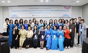 Phó Chủ tịch Trung ương Hội LHPN Việt Nam tham dự Diễn đàn Phụ nữ Hàn Quốc - Việt Nam lần thứ 12